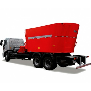 Vagão Forrageiro Vertical Aplicação em Caminhões