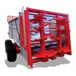 Vagão Distribuidor de Esterco dois rolos verticais