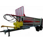 Vagão Distribuidor de Esterco dois rolos verticais