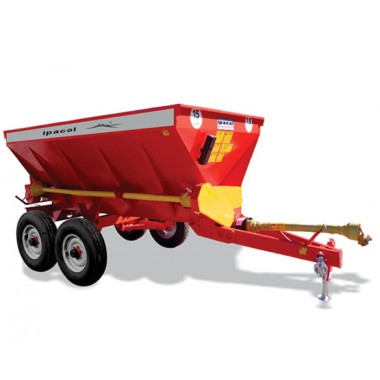 Distribuidor de adubos e calcário - Esteira de 500 mm