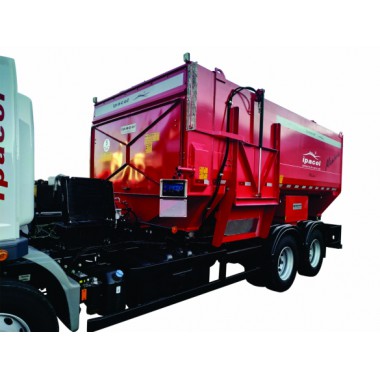 Vagão Forrageiro Misturador Tombador MAXIMIX aplicação em caminhões