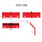 Arrastador Rolos da Colhedora Pecus 9004